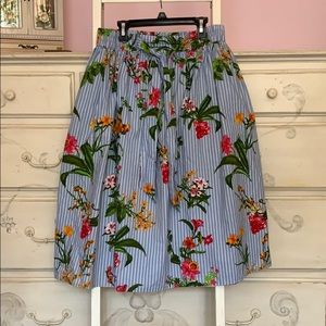 Women’s Floral Midi Skirt